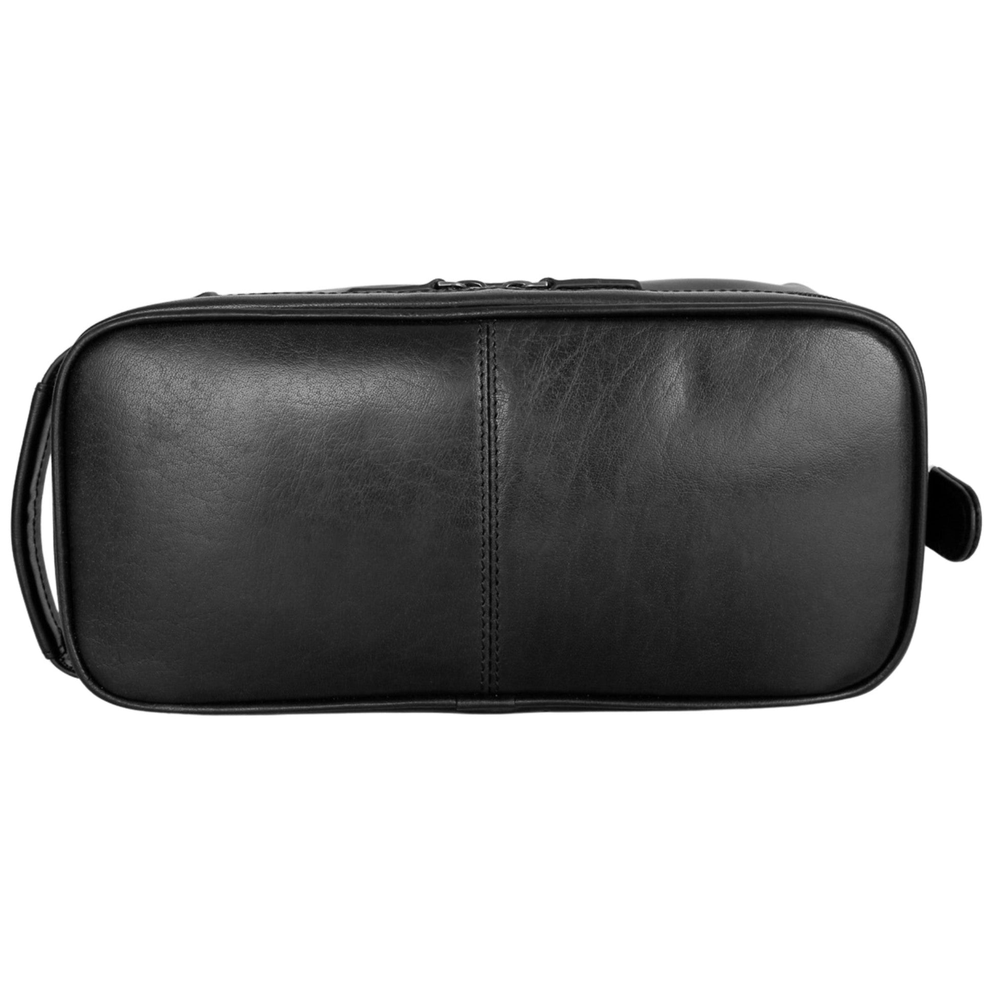 Mancini Travel Accessories Mancini Classic Toiletry Kit with Zippered Organizer