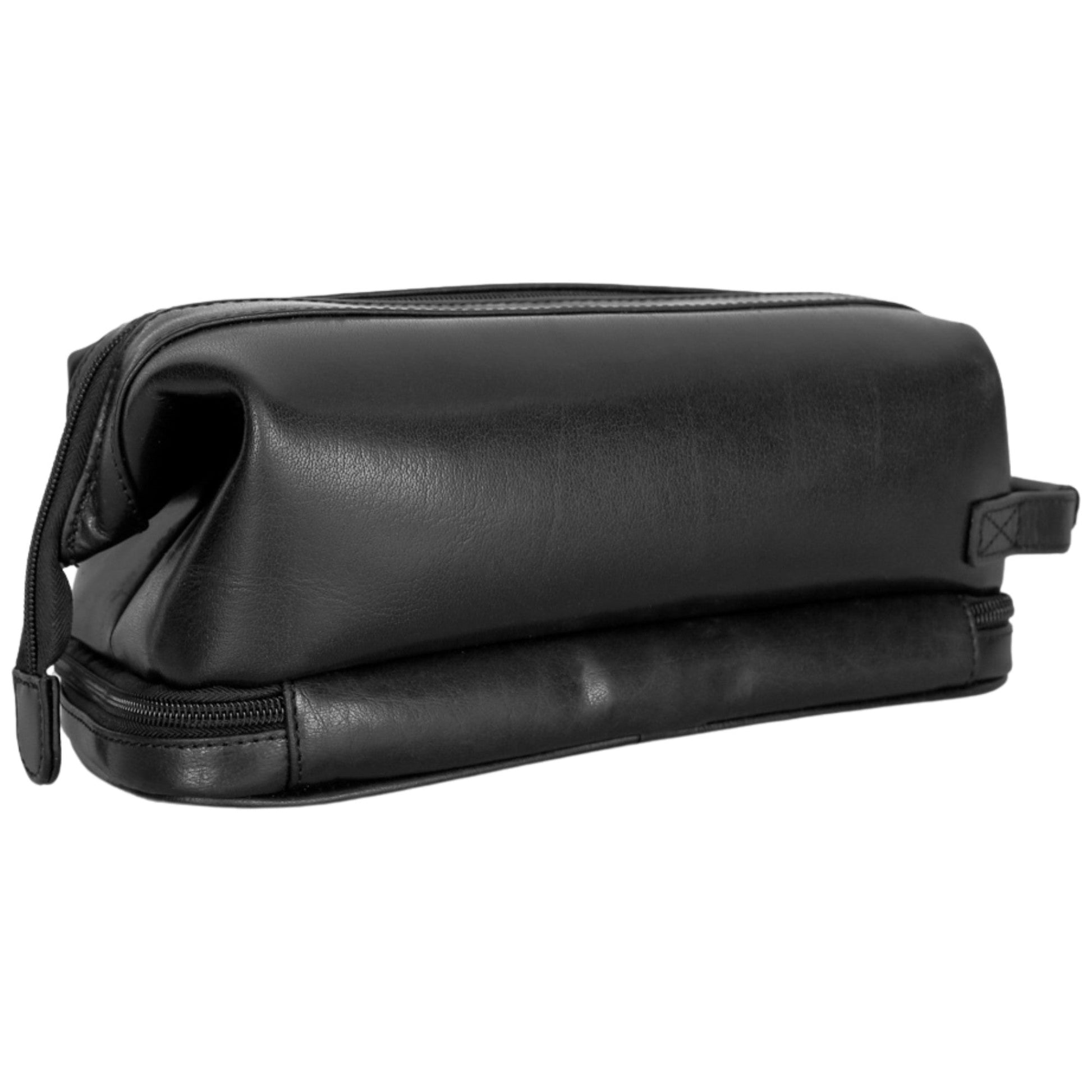 Mancini Travel Accessories Mancini Classic Toiletry Kit with Zippered Organizer