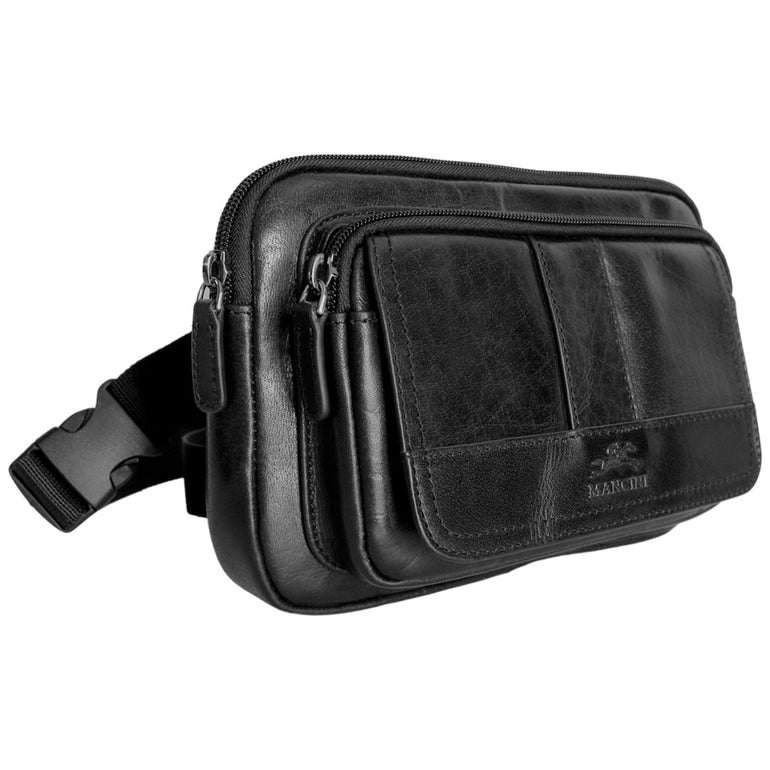 Mancini Waist Pouches Mancini Buffalo Waist Bag