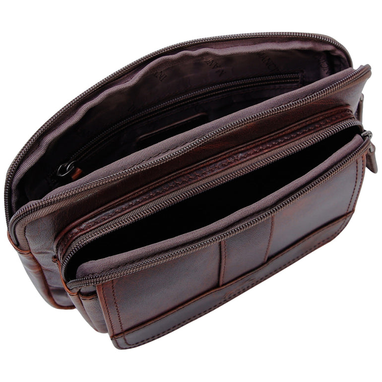 Mancini Waist Pouches Mancini Buffalo Waist Bag