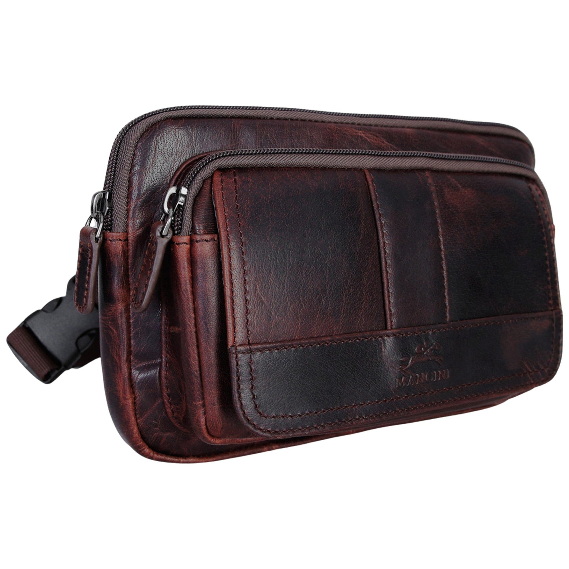 Mancini Waist Pouches Mancini Buffalo Waist Bag