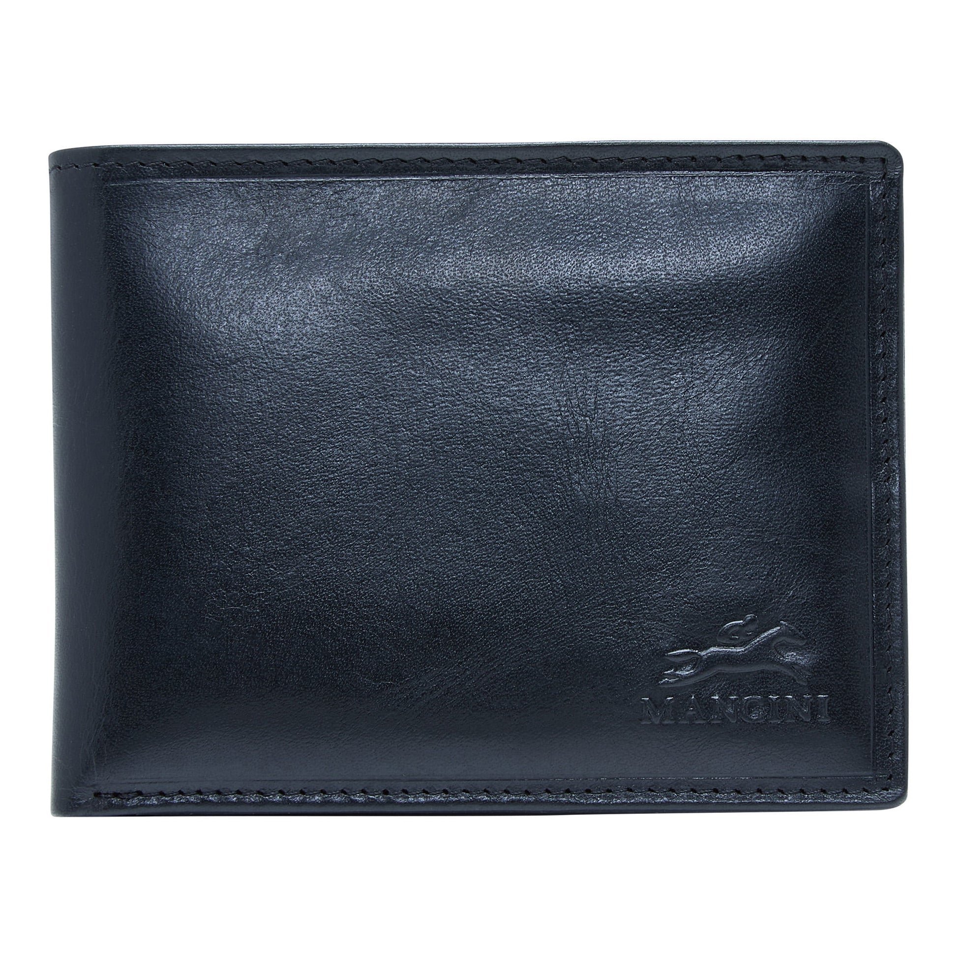 Mancini Wallets Black Mancini BOULDER Men's RFID Secure Billfold with Removable Passcase