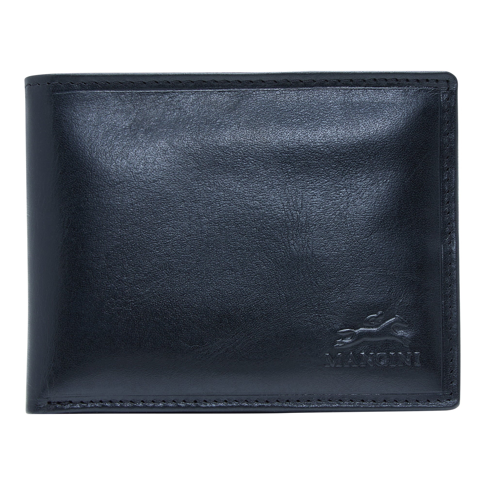 Mancini Wallets Black Mancini BOULDER Men's RFID Secure Billfold with Removable Passcase