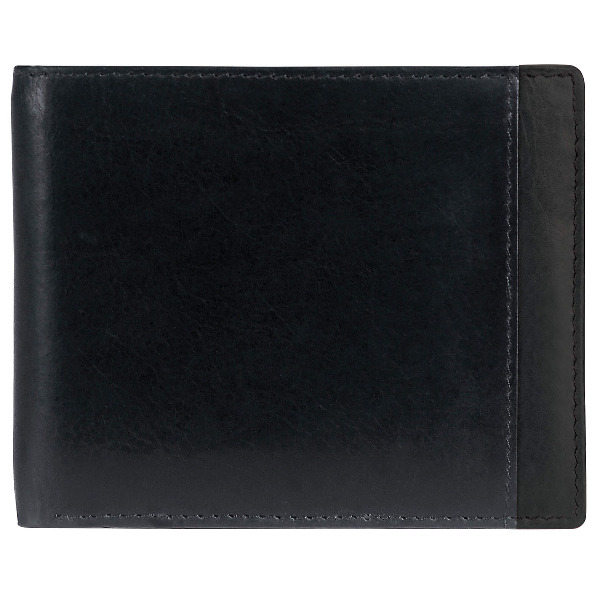 Mancini Wallets Black Mancini CASABLANCA Collection Men’s Billfold with Removable Passcase (RFID Secure)
