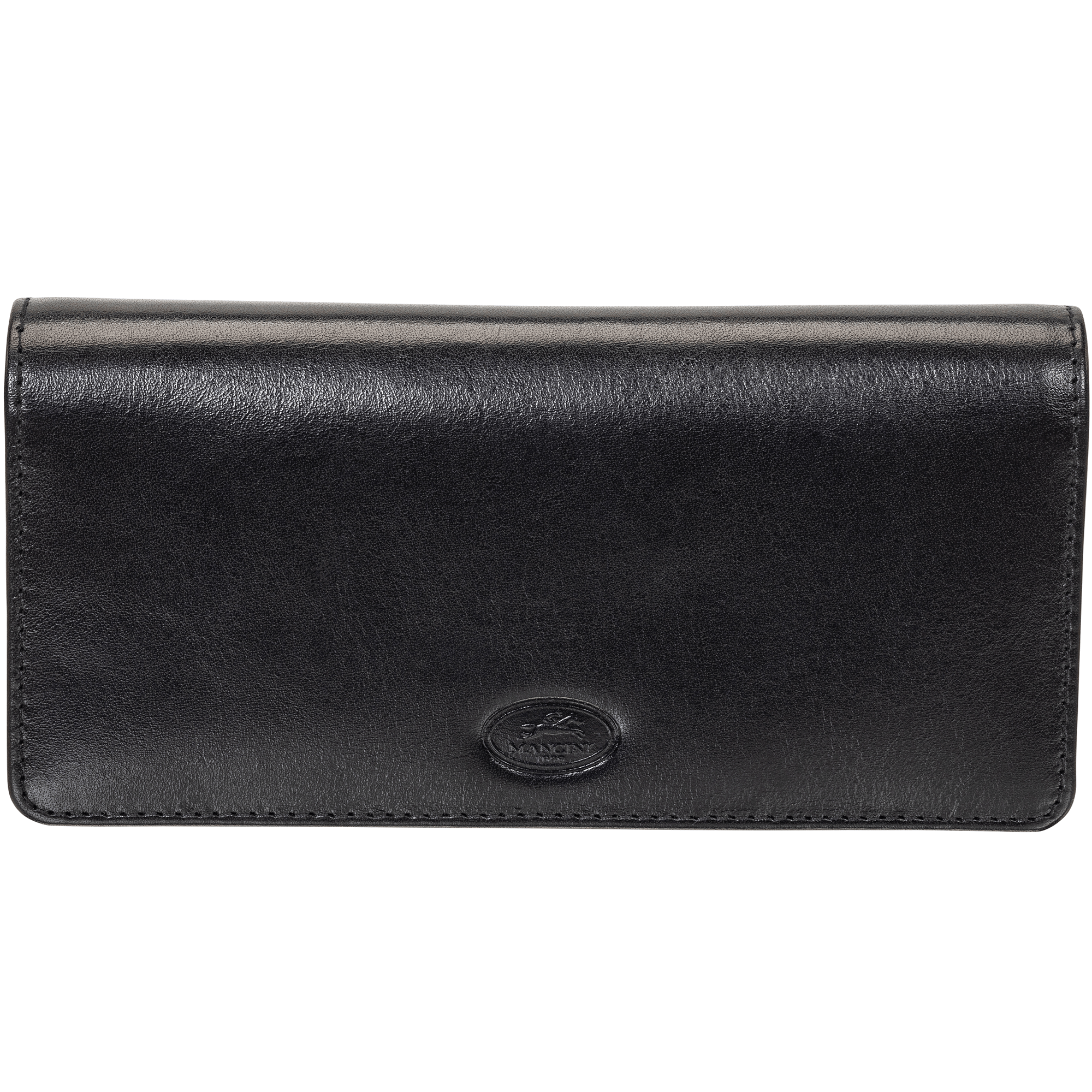 Mancini Wallets Black Mancini EQUESTRIAN-2 Ladies' RFID Secure Clutch Wallet