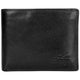 Mancini Wallets Black Mancini Pelle D’oro RFID Secure Center Wing Billfold