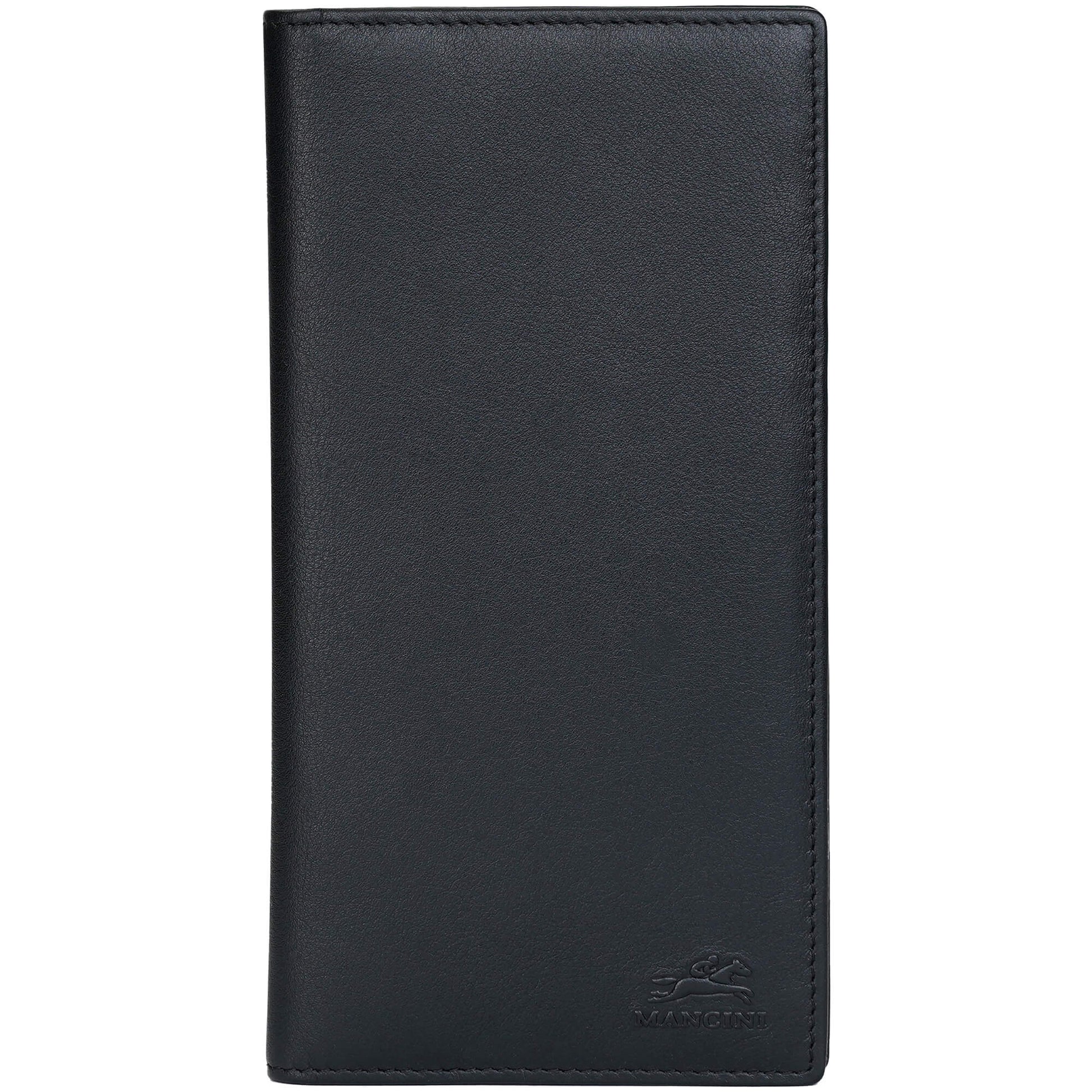 Mancini Wallets Black Mancini Sonoma RFID Secure Breast Pocket Wallet