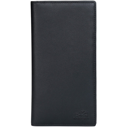 Mancini Wallets Black Mancini Sonoma RFID Secure Breast Pocket Wallet