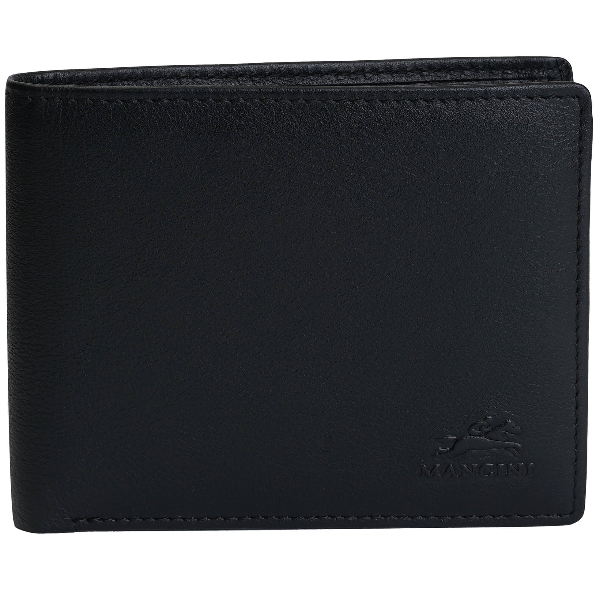 Mancini Wallets Black Mancini Sonoma RFID Secure Left Wing Wallet