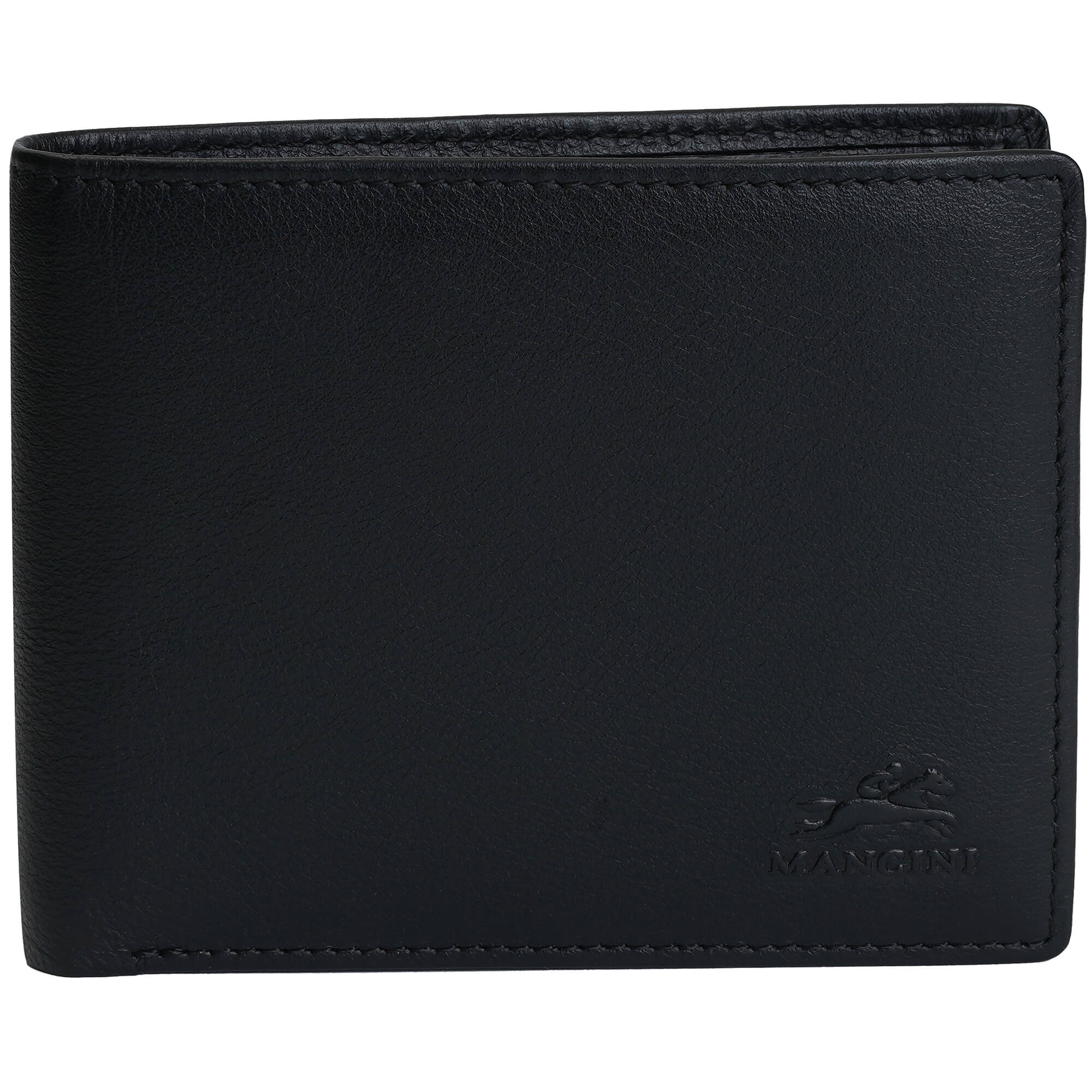 Mancini Wallets Black Mancini Sonoma RFID Secure Left Wing Wallet