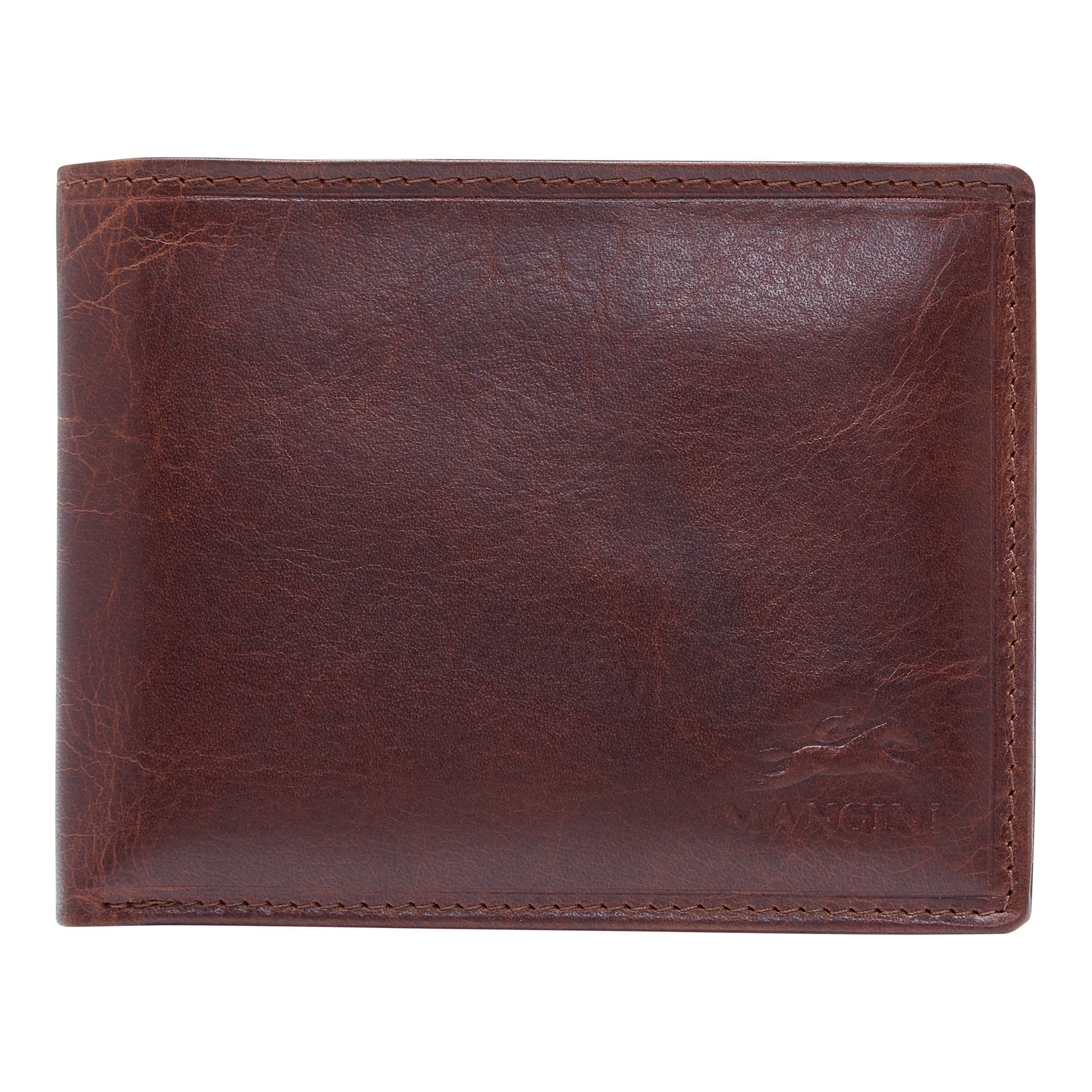 Mancini Wallets Brown Mancini BOULDER Men's RFID Secure Billfold with Removable Passcase