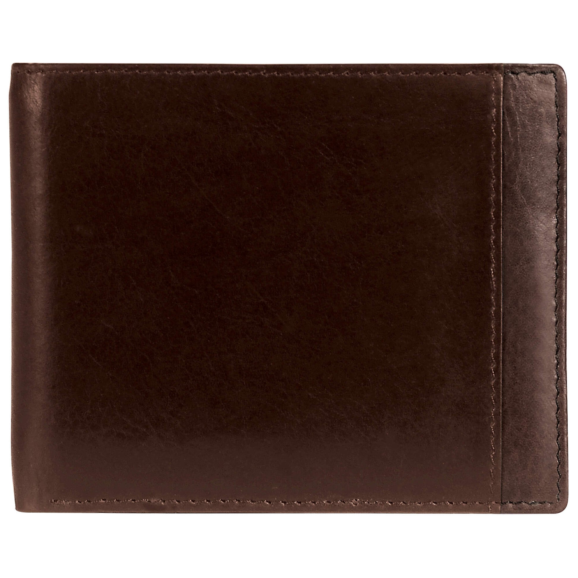 Mancini Wallets Brown Mancini CASABLANCA Collection Men’s Billfold with Removable Passcase (RFID Secure)