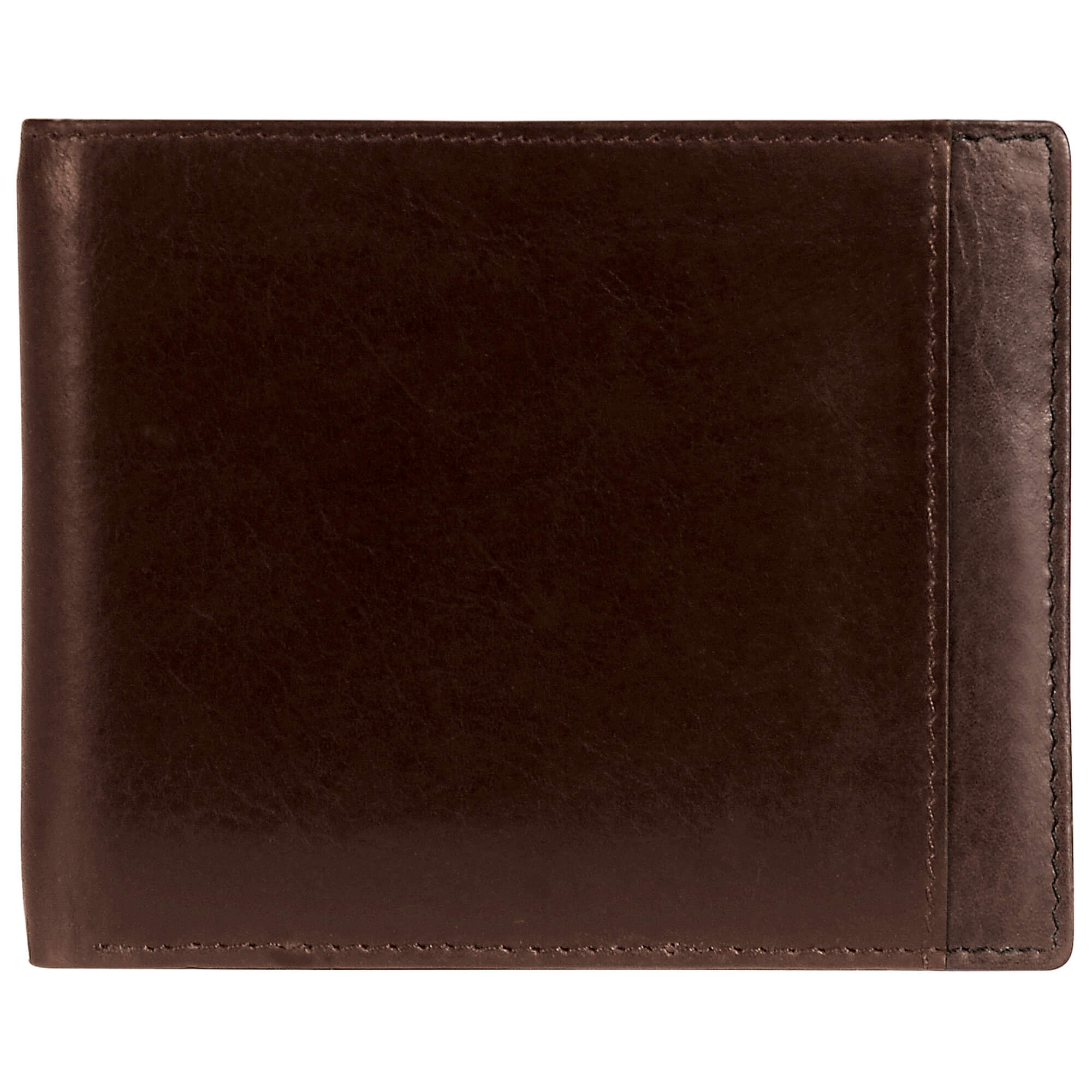Mancini Wallets Brown Mancini CASABLANCA Collection Men’s Billfold with Removable Passcase (RFID Secure)