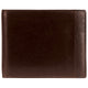 Mancini Wallets Brown Mancini CASABLANCA Collection Men’s Billfold with Removable Passcase (RFID Secure)