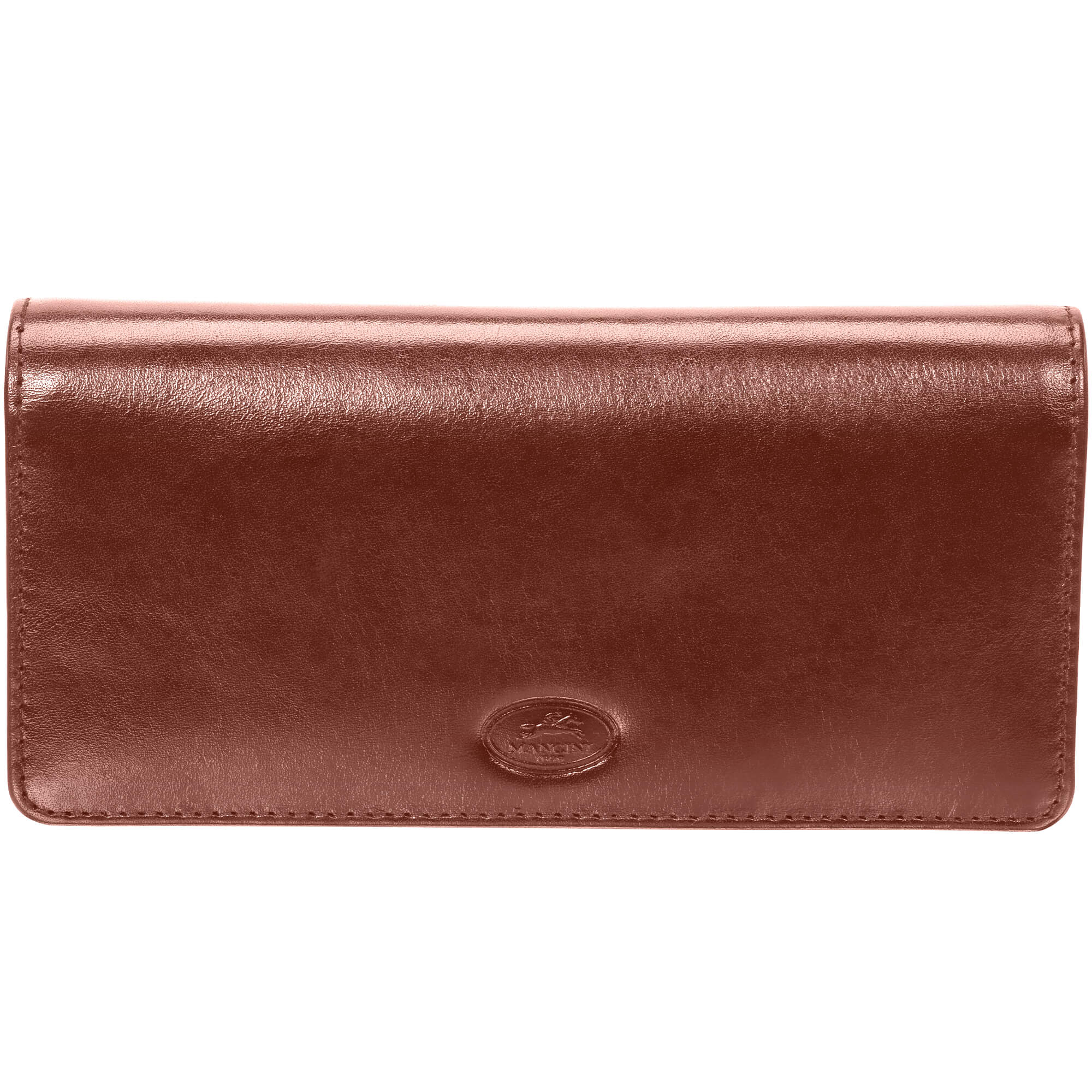 Mancini Wallets Brown Mancini EQUESTRIAN-2 Ladies' RFID Secure Clutch Wallet