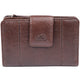 Mancini Wallets Brown Mancini Fifth Avenue RFID Secure Medium Clutch Wallet