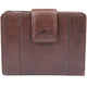 Mancini Wallets Brown Mancini Fifth Avenue RFID Secure Medium Clutch Wallet