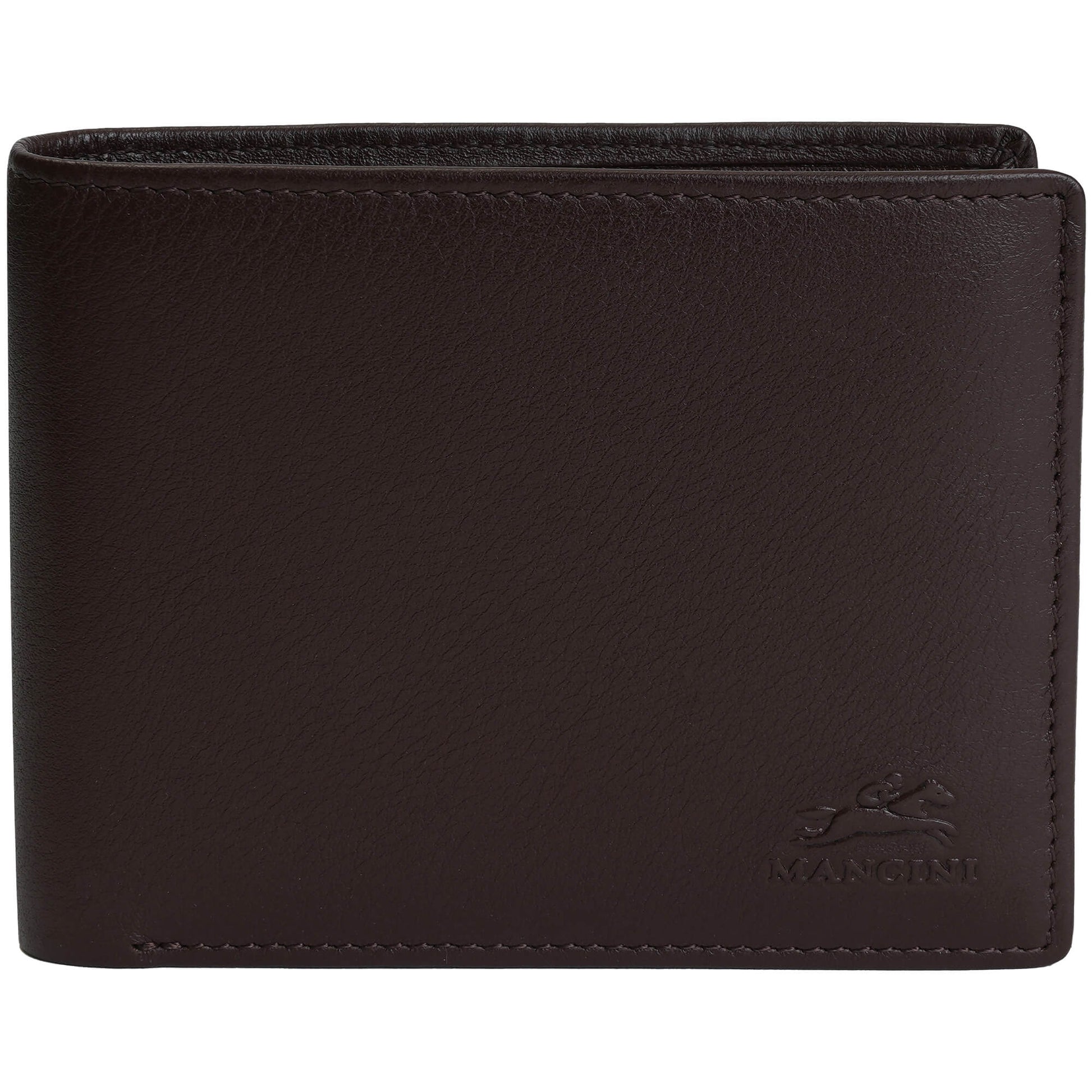 Mancini Wallets Brown Mancini Sonoma RFID Secure Left Wing Wallet