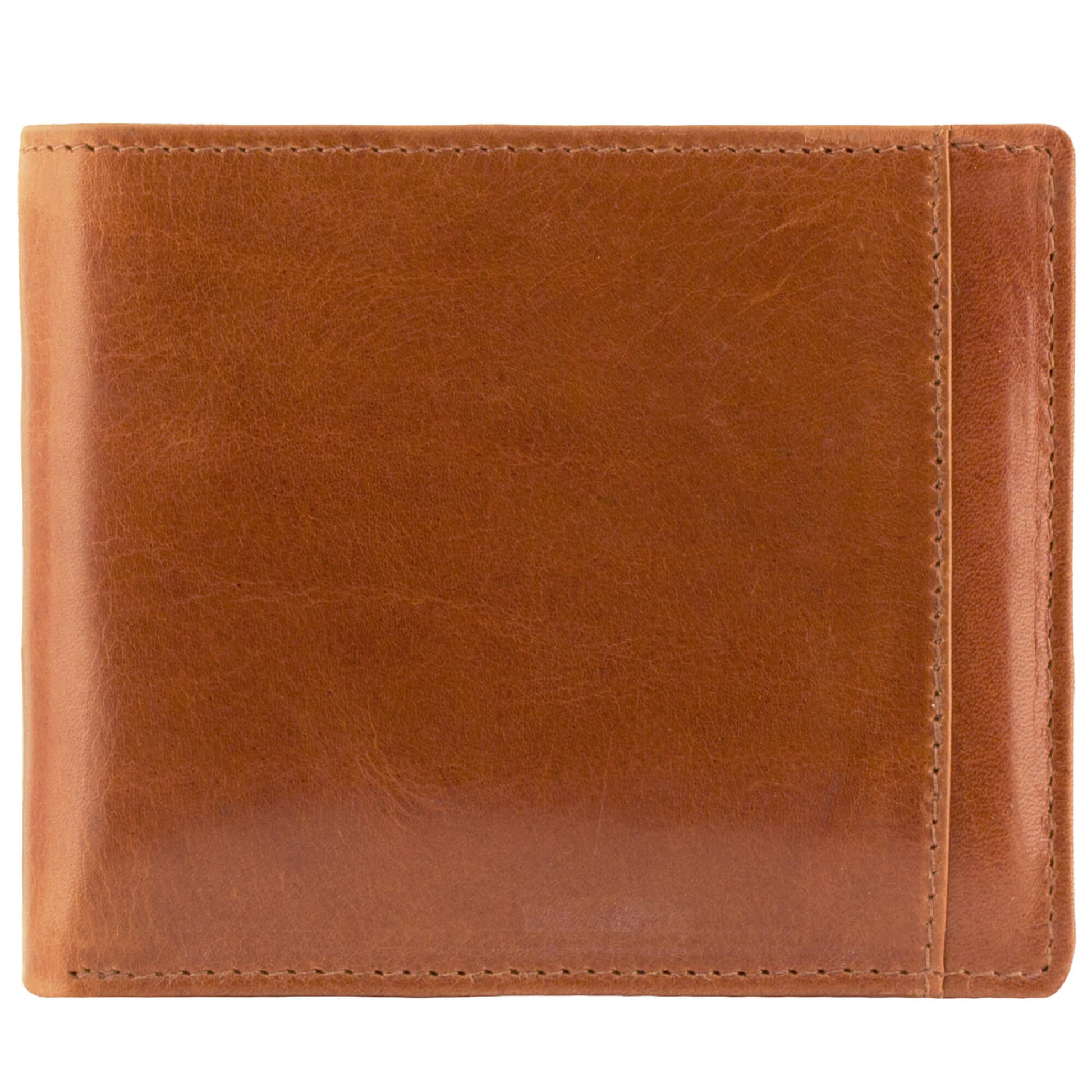 Mancini Wallets Cognac Mancini CASABLANCA Collection Men’s Billfold with Removable Passcase (RFID Secure)