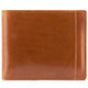Mancini Wallets Cognac Mancini CASABLANCA Collection Men’s Billfold with Removable Passcase (RFID Secure)