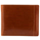 Mancini Wallets Cognac Mancini CASABLANCA Collection Men’s Billfold with Removable Passcase (RFID Secure)