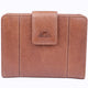Mancini Wallets Cognac Mancini Fifth Avenue RFID Secure Medium Clutch Wallet