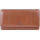 Mancini Wallets Cognac Mancini Fifth Avenue RFID Secure Trifold Wallet