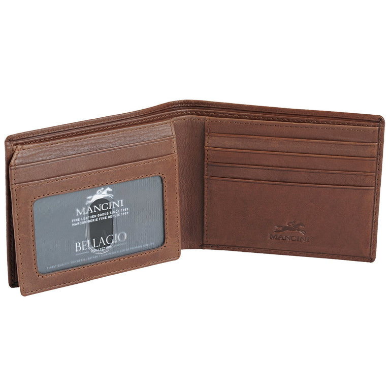 Mancini Wallets Mancini BELLAGIO Left Wing RFID Billfold