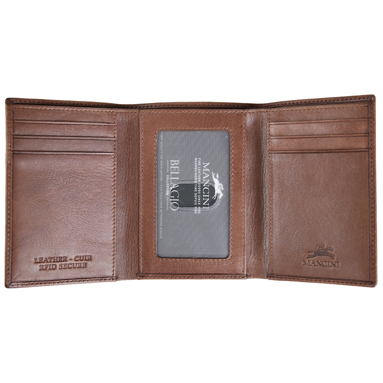 Mancini Wallets Mancini BELLAGIO Trifold RFID Wallet
