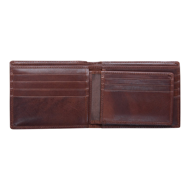 Mancini Wallets Mancini BOULDER Men's RFID Secure Billfold with Removable Passcase