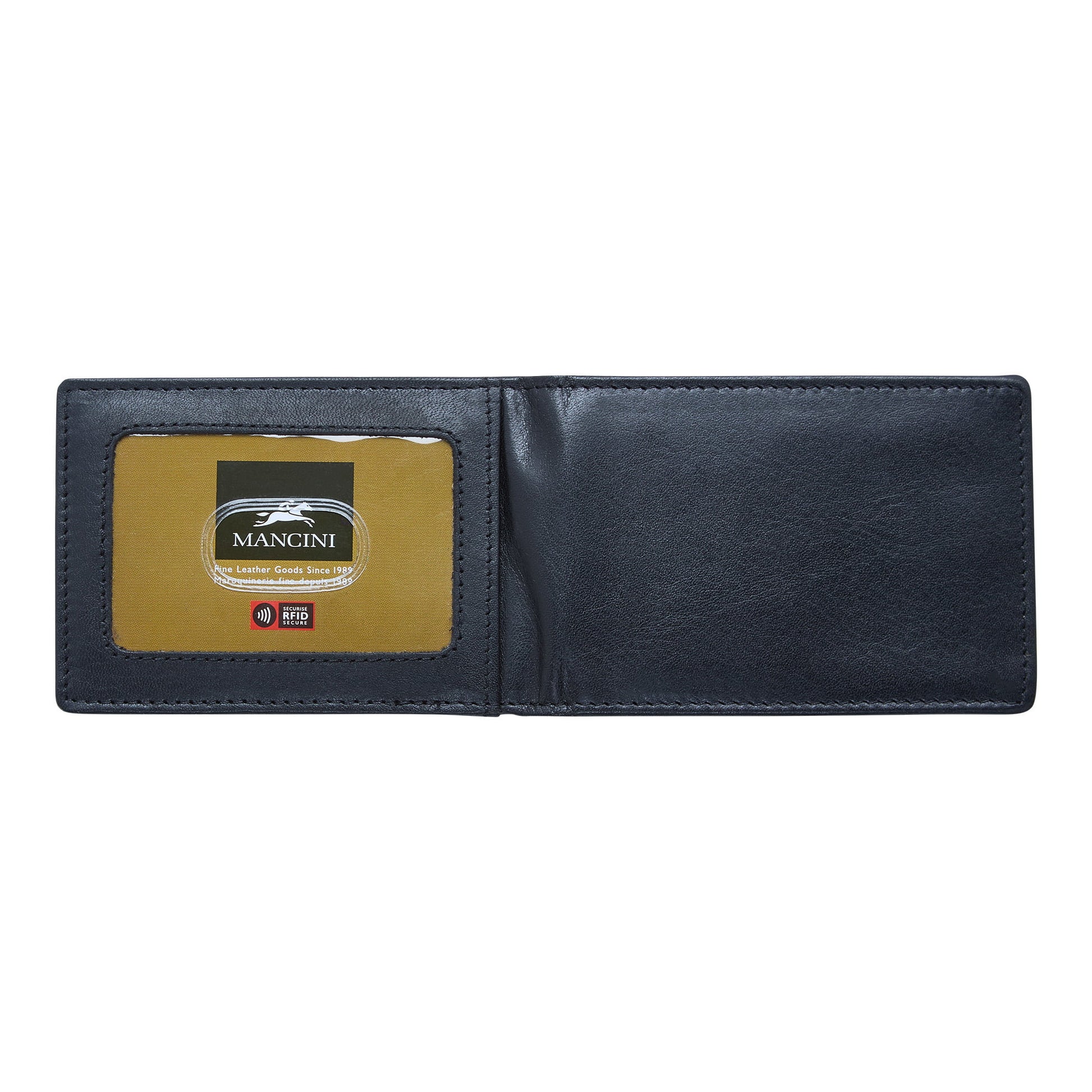 Mancini Wallets Mancini BOULDER Men's RFID Secure Billfold with Removable Passcase