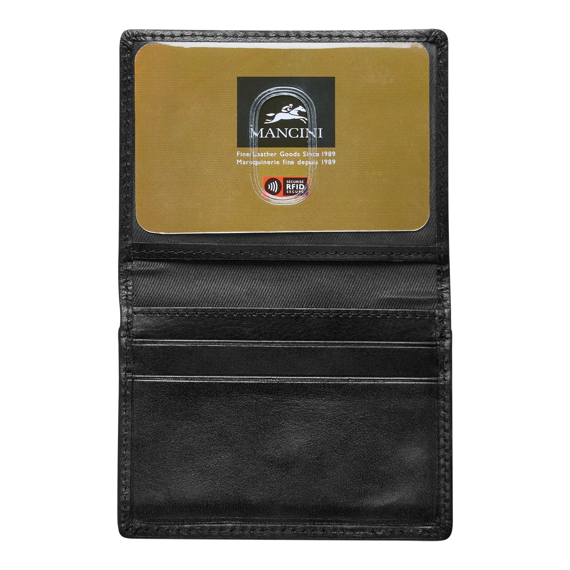 Mancini Wallets Mancini BOULDER Men's RFID Secure Billfold with Removable Passcase