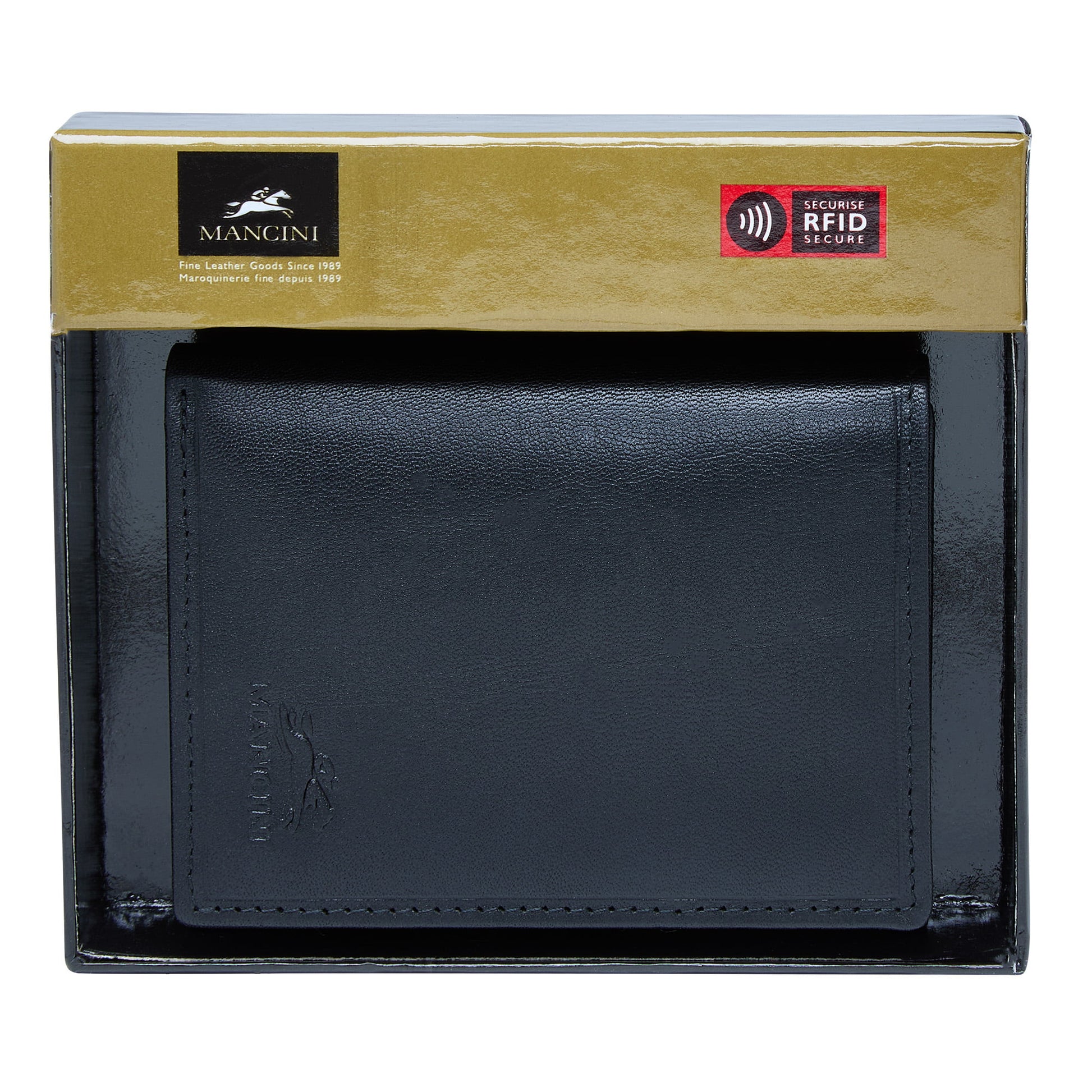 Mancini Wallets Mancini BOULDER Men's RFID Secure Trifold Wallet