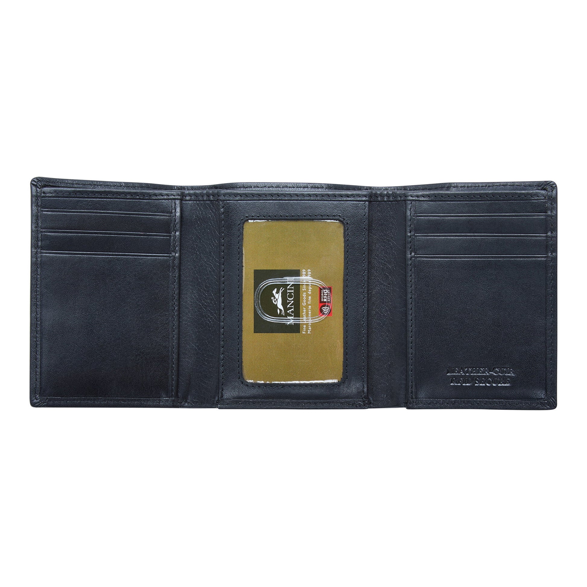 Mancini Wallets Mancini BOULDER Men's RFID Secure Trifold Wallet