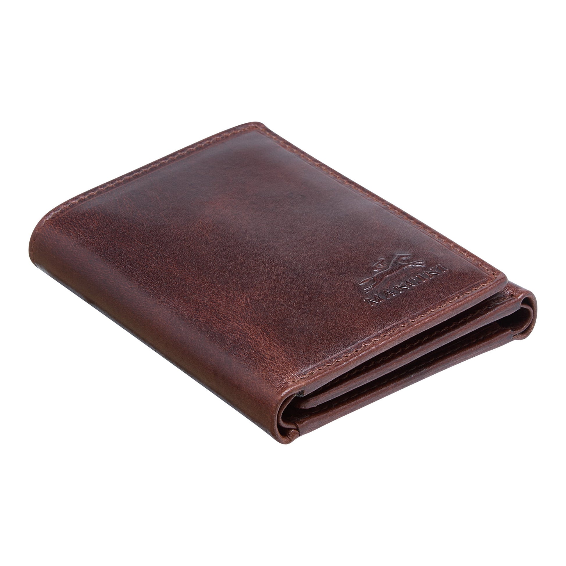 Mancini Wallets Mancini BOULDER Men's RFID Secure Trifold Wallet