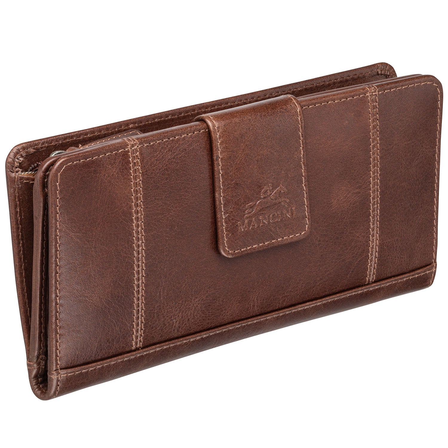Mancini Wallets Mancini CASABLANCA Ladies' RFID Secure Clutch Wallet