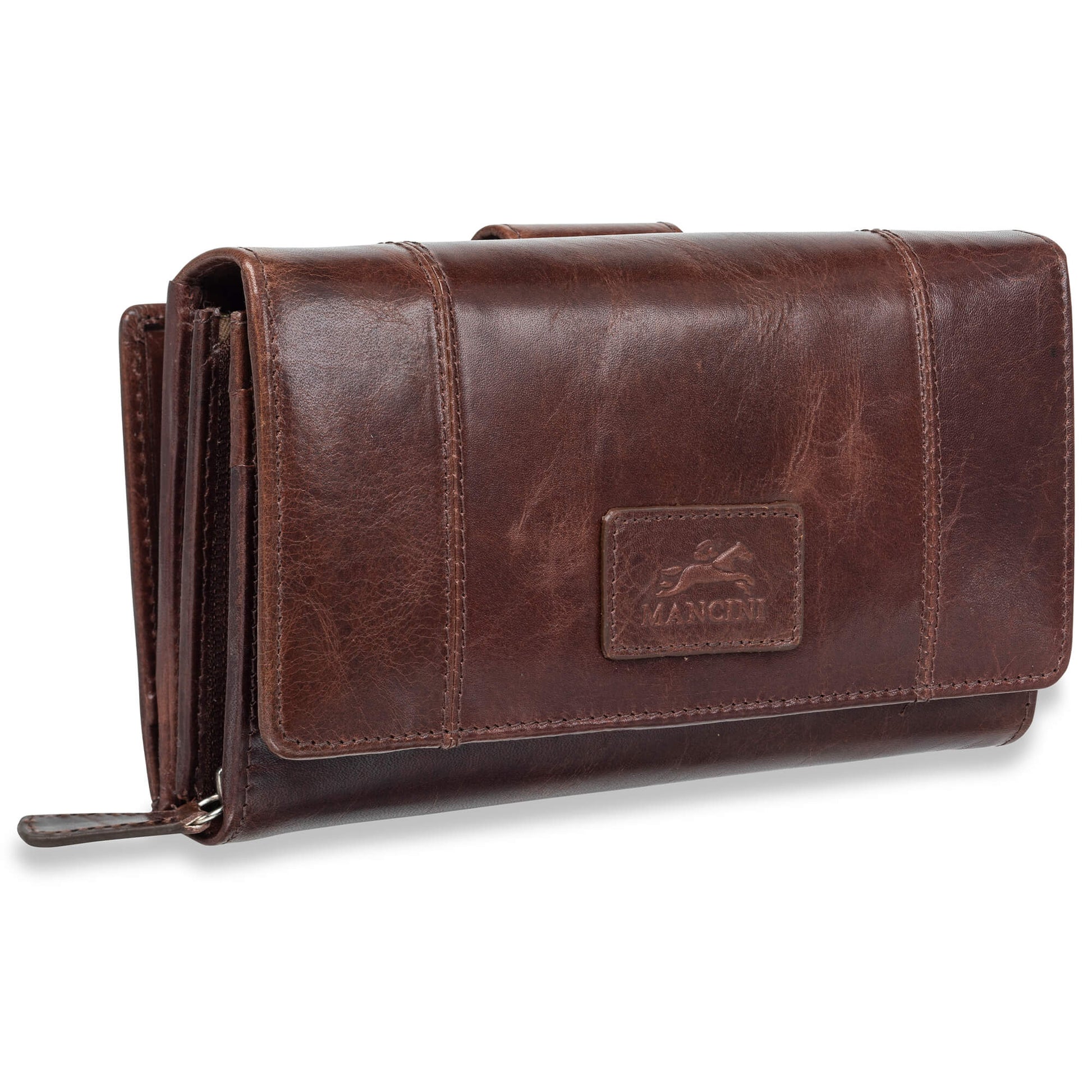 Mancini Wallets Mancini CASABLANCA Ladies' RFID Secure Medium Clutch Wallet