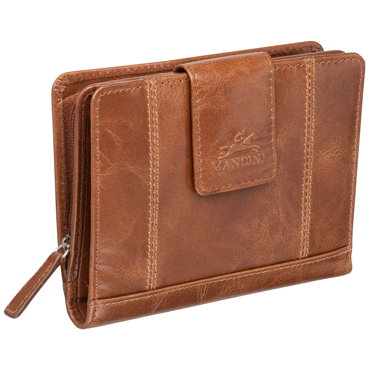 Mancini Wallets Mancini CASABLANCA Ladies' RFID Secure Medium Clutch Wallet