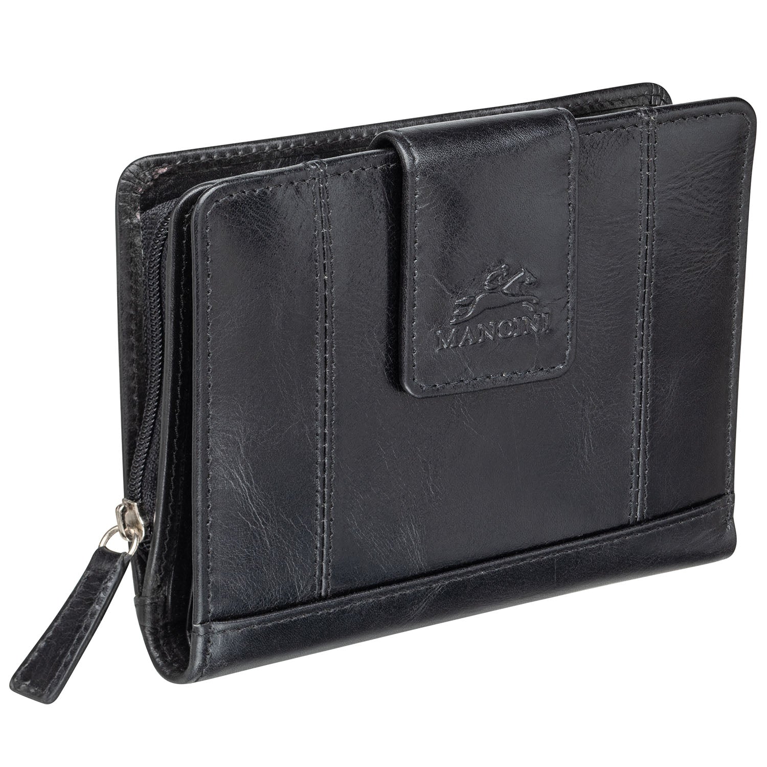 Mancini Wallets Mancini CASABLANCA Ladies' RFID Secure Medium Clutch Wallet
