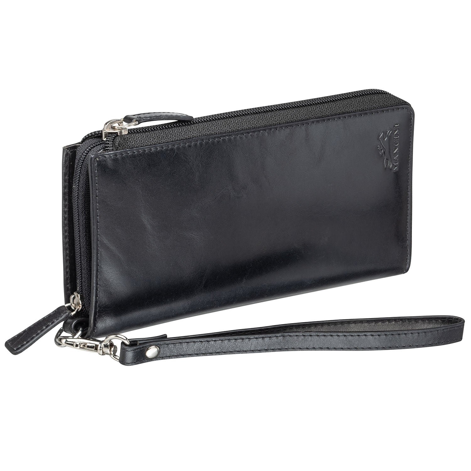 Mancini Wallets Mancini CASABLANCA Ladies` RFID Secure Trifold Wallet