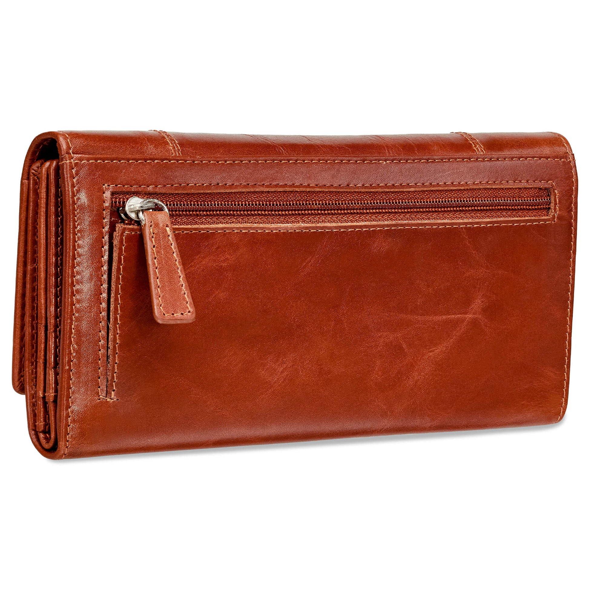 Mancini Wallets Mancini CASABLANCA Ladies’ RFID Secure Trifold Wallet