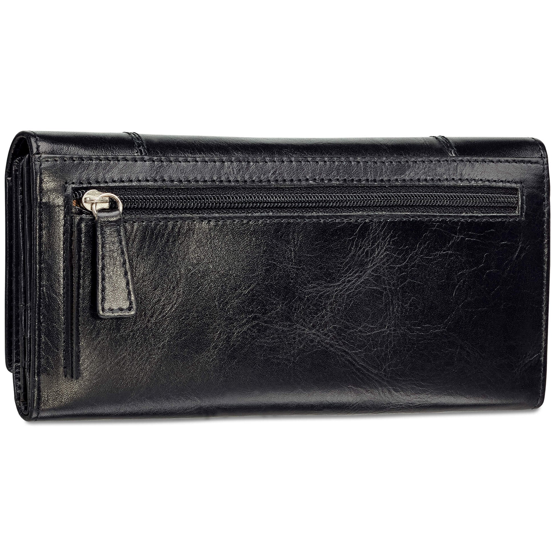 Mancini Wallets Mancini CASABLANCA Ladies’ RFID Secure Trifold Wallet