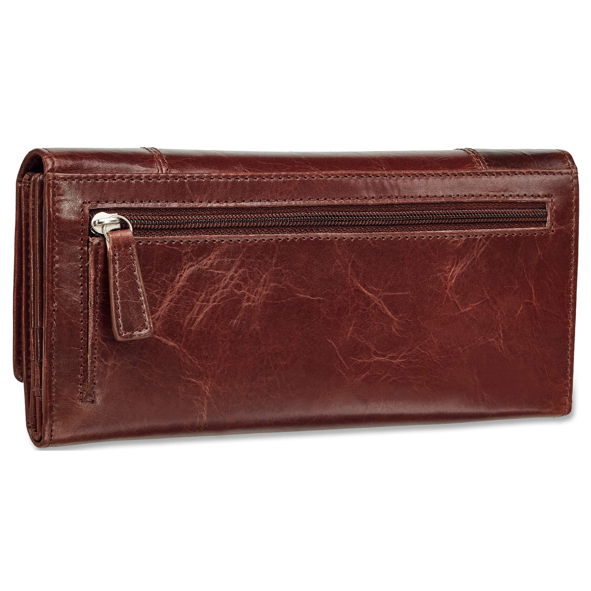 Mancini Wallets Mancini CASABLANCA Ladies’ RFID Secure Trifold Wallet