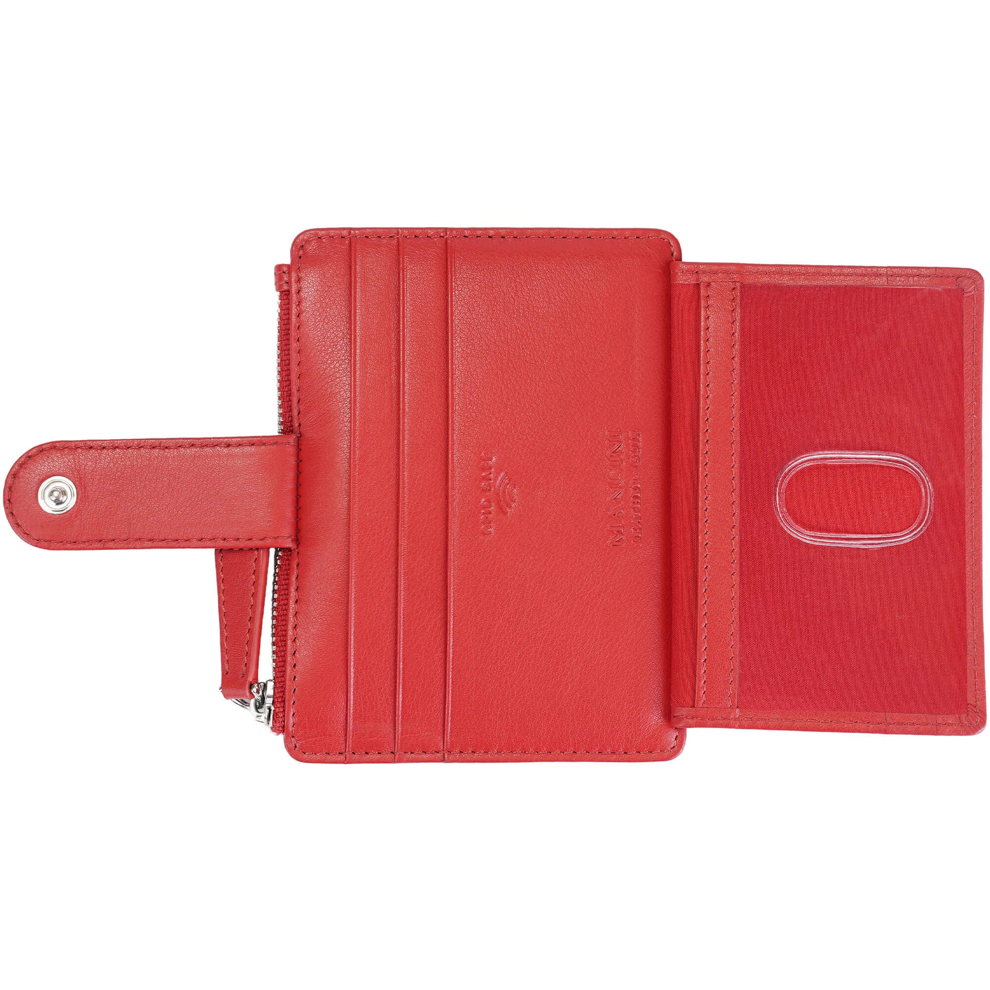Mancini Wallets Mancini Croco2 Women’s Card Case with Enhanced RFID Protection