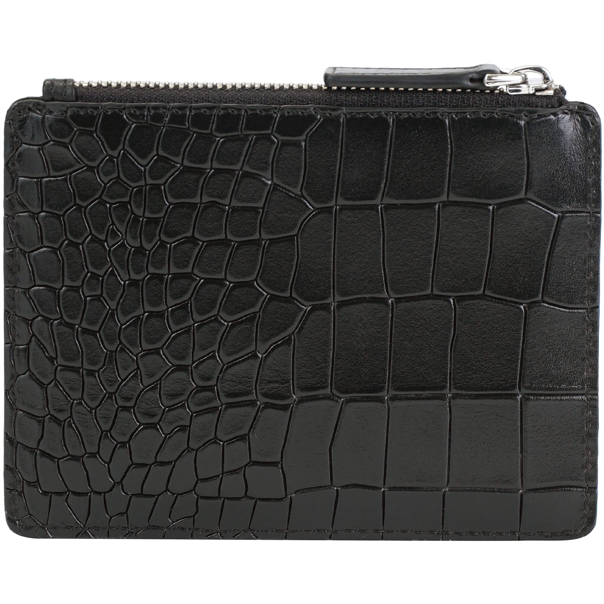 Mancini Wallets Mancini Croco2 Women’s Card Case with Enhanced RFID Protection