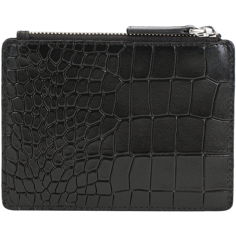 Mancini Wallets Mancini Croco2 Women’s Card Case with Enhanced RFID Protection