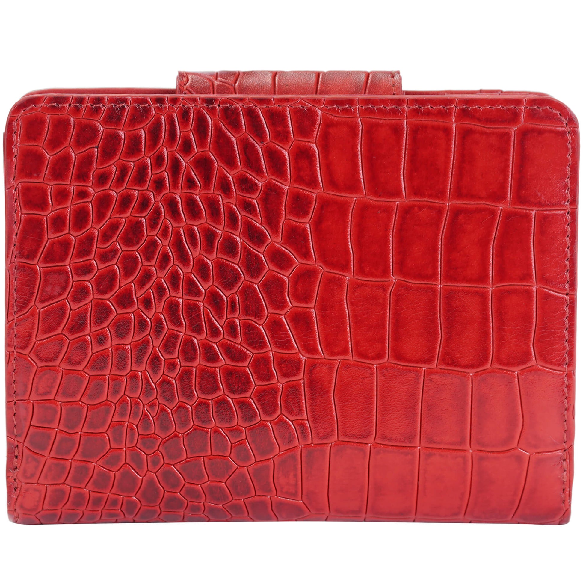 Mancini Wallets Mancini Croco2 Women’s Medium Clutch Wallet with Enhanced RFID Protection