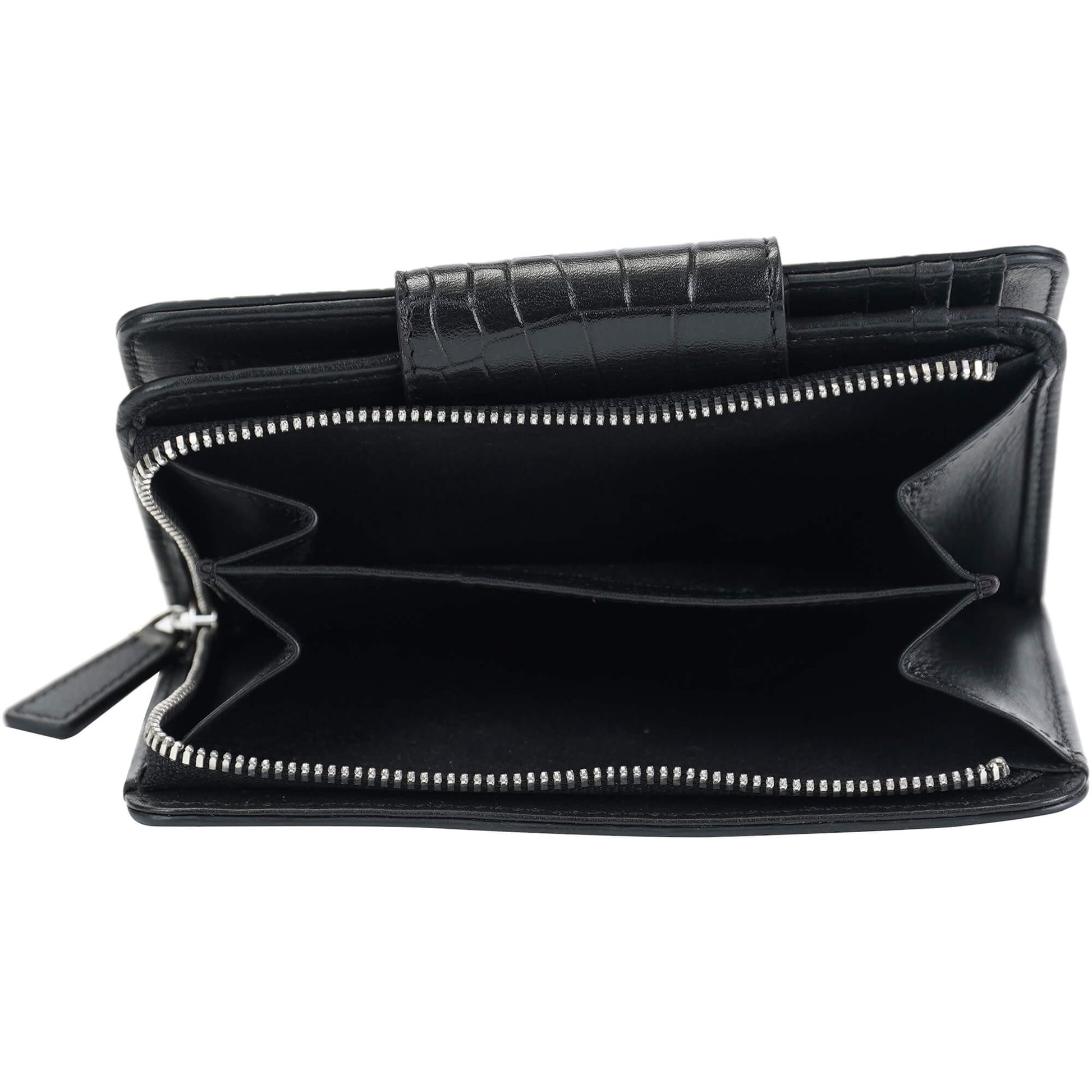 Mancini Wallets Mancini Croco2 Women’s Medium Clutch Wallet with Enhanced RFID Protection