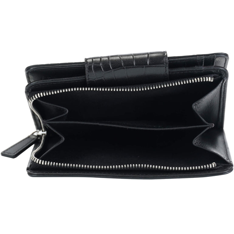Mancini Wallets Mancini Croco2 Women’s Medium Clutch Wallet with Enhanced RFID Protection
