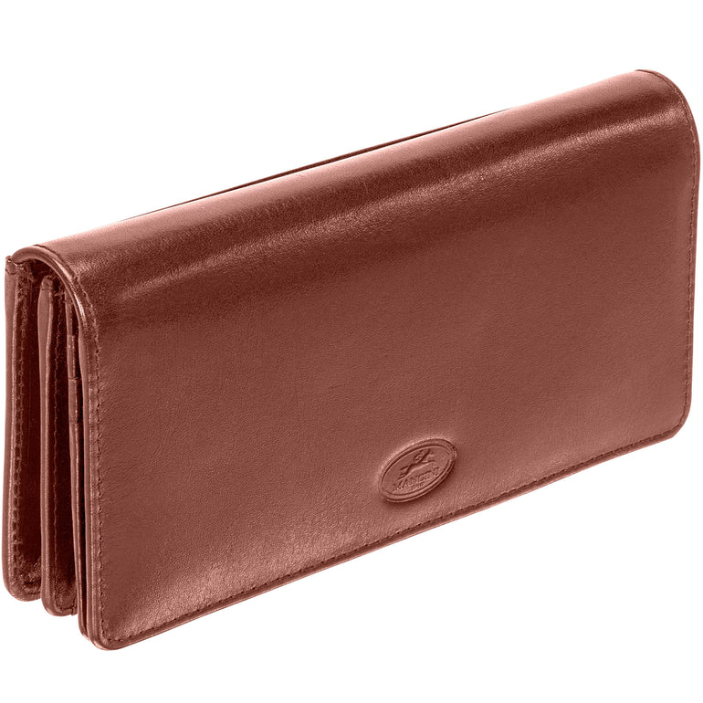 Mancini Wallets Mancini EQUESTRIAN-2 Ladies' RFID Secure Clutch Wallet